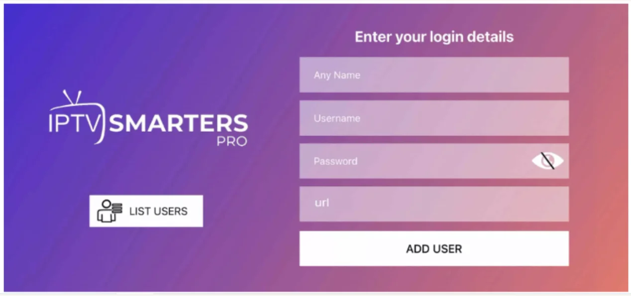 IPTV Smarters app download
